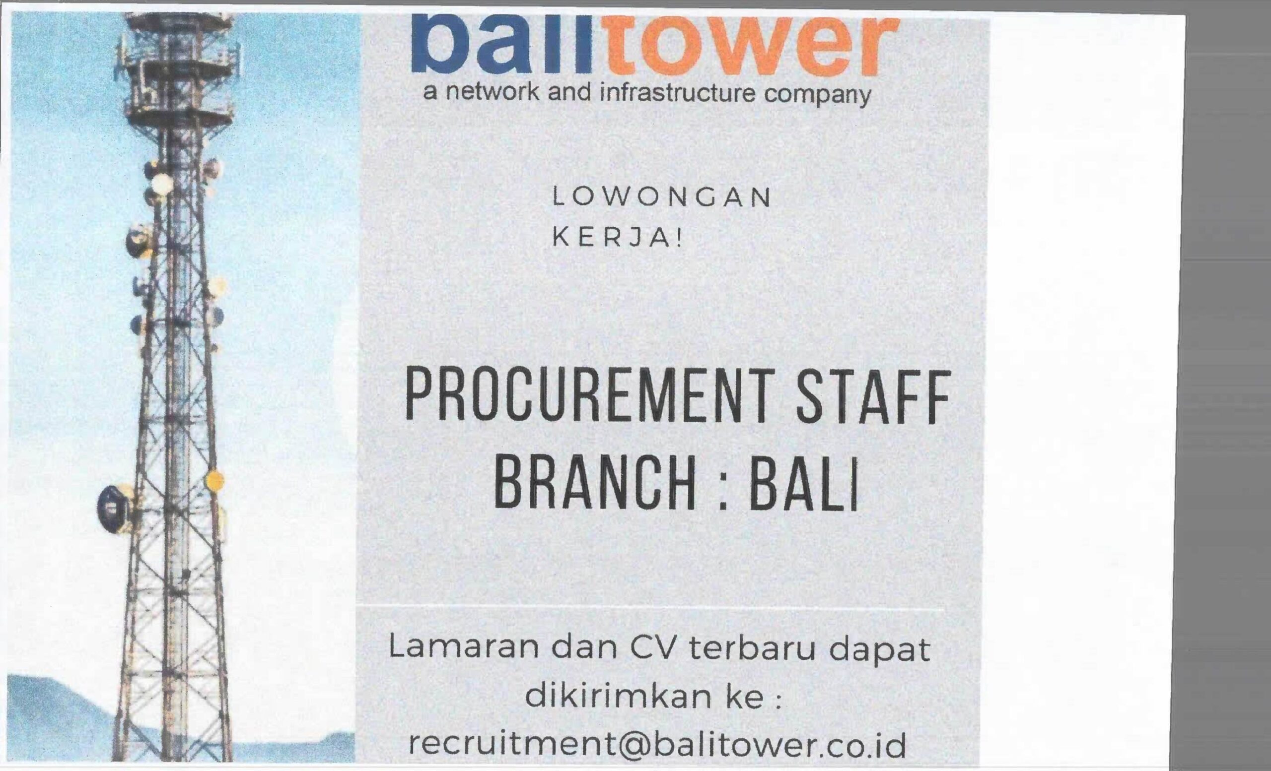 Informasi Lowongan Pekerjaan